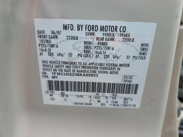 Photo 12 VIN: 1FMCU02Z08KA95653 - FORD ESCAPE 