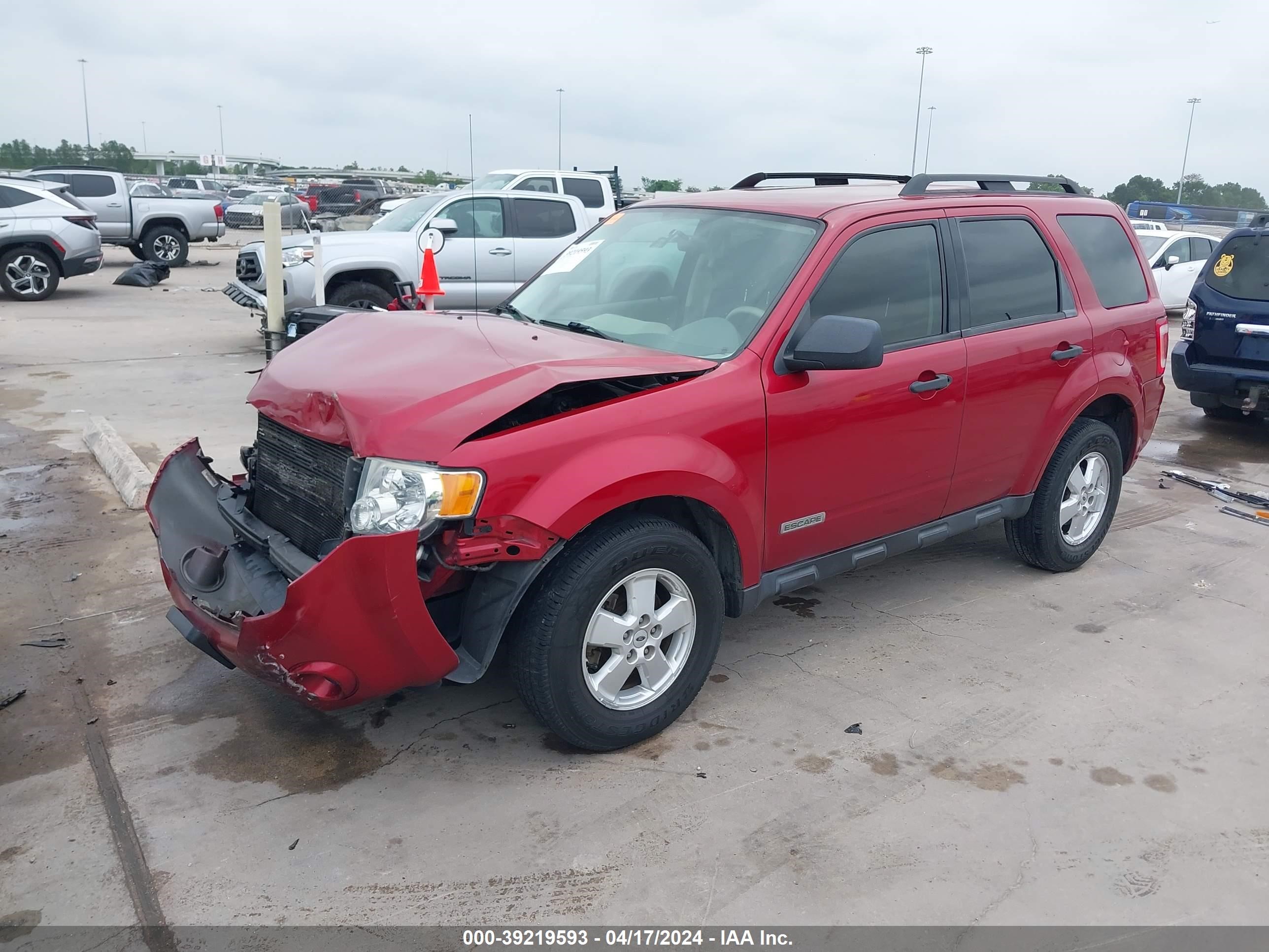 Photo 1 VIN: 1FMCU02Z08KD92521 - FORD ESCAPE 