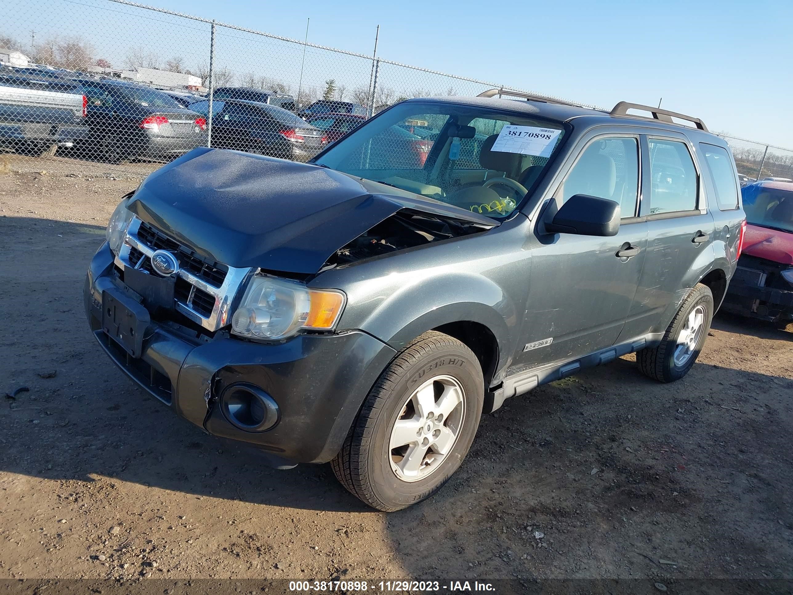 Photo 1 VIN: 1FMCU02Z18KC25004 - FORD ESCAPE 