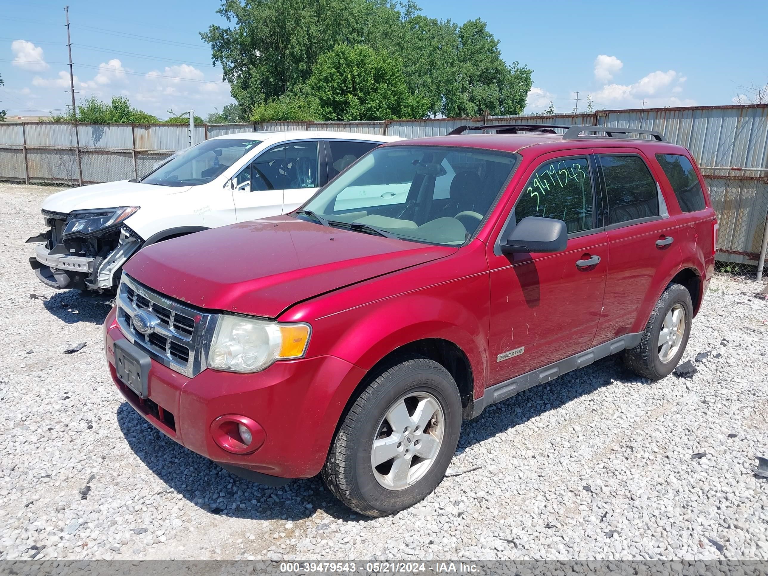 Photo 1 VIN: 1FMCU02Z68KD21646 - FORD ESCAPE 