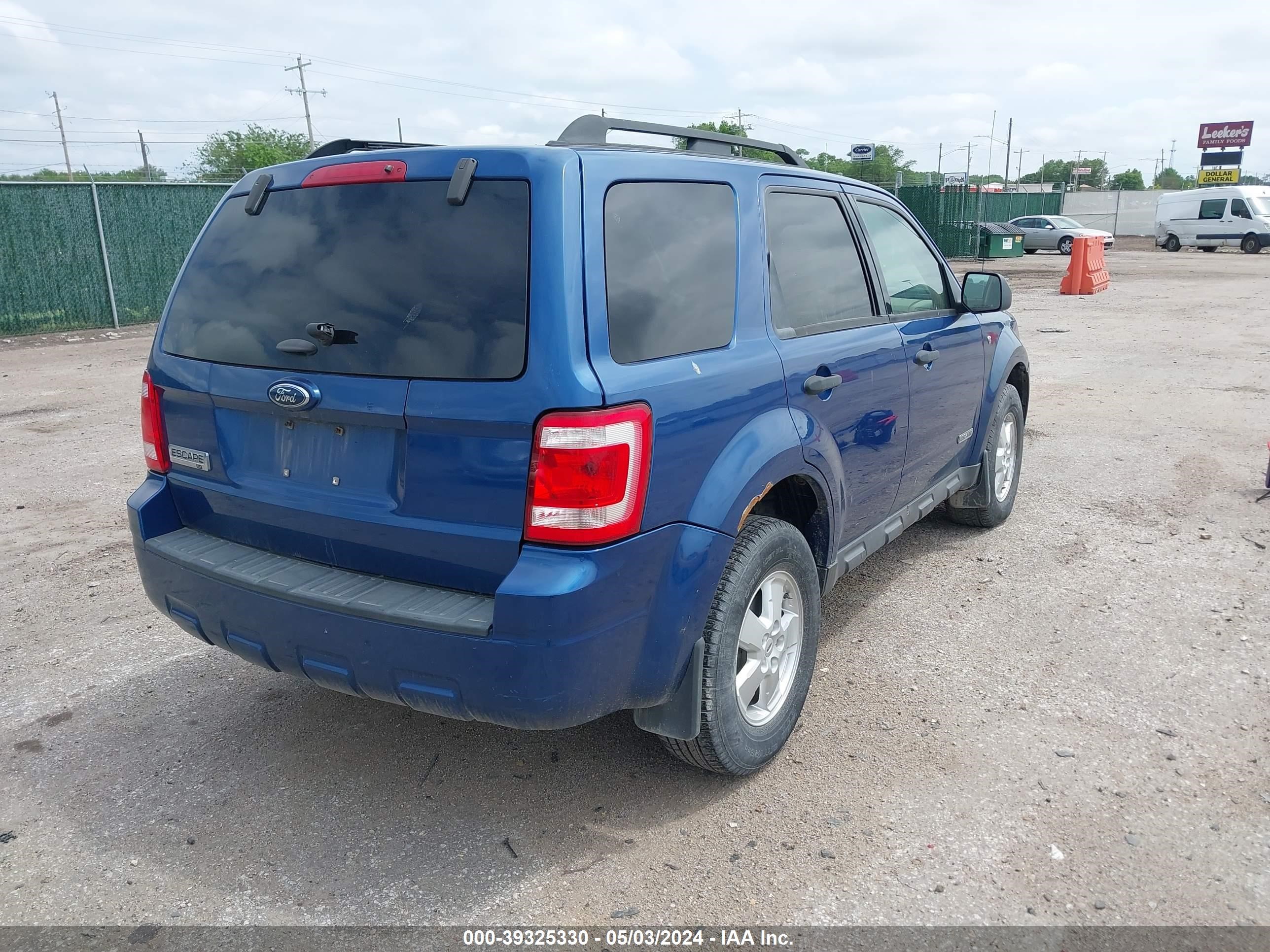 Photo 3 VIN: 1FMCU03138KD07552 - FORD ESCAPE 