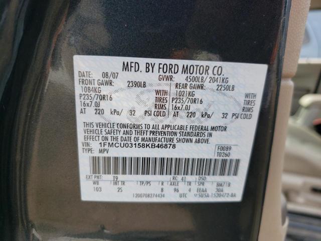 Photo 11 VIN: 1FMCU03158KB46878 - FORD ESCAPE 