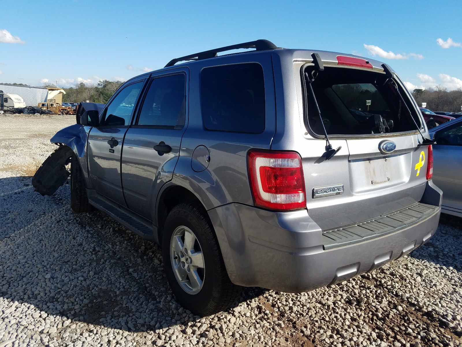 Photo 2 VIN: 1FMCU031X8KE20902 - FORD ESCAPE XLT 