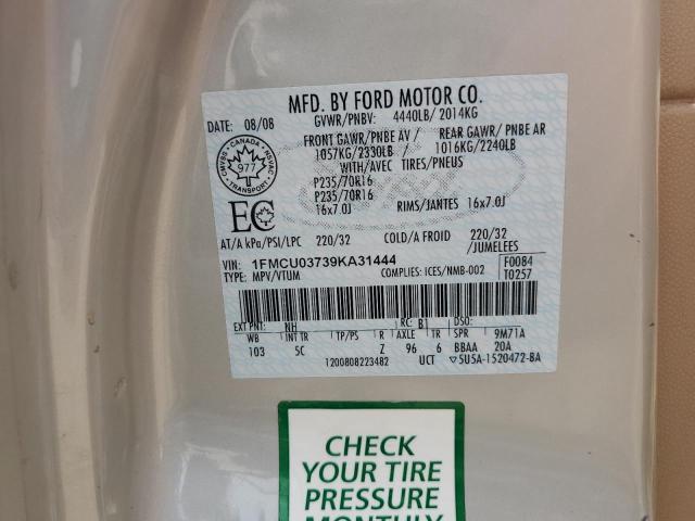 Photo 12 VIN: 1FMCU03739KA31444 - FORD ESCAPE XLT 