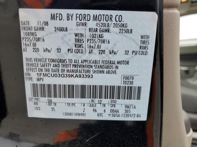 Photo 11 VIN: 1FMCU03G39KA93393 - FORD ESCAPE 