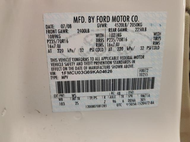 Photo 11 VIN: 1FMCU03G69KA04626 - FORD ESCAPE 