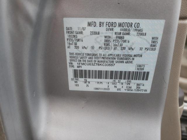 Photo 11 VIN: 1FMCU03Z78KC33557 - FORD ESCAPE XLT 