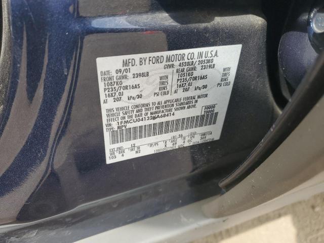 Photo 11 VIN: 1FMCU04132KA68414 - FORD ESCAPE 