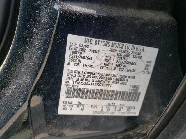 Photo 12 VIN: 1FMCU04142KC83994 - FORD ESCAPE 