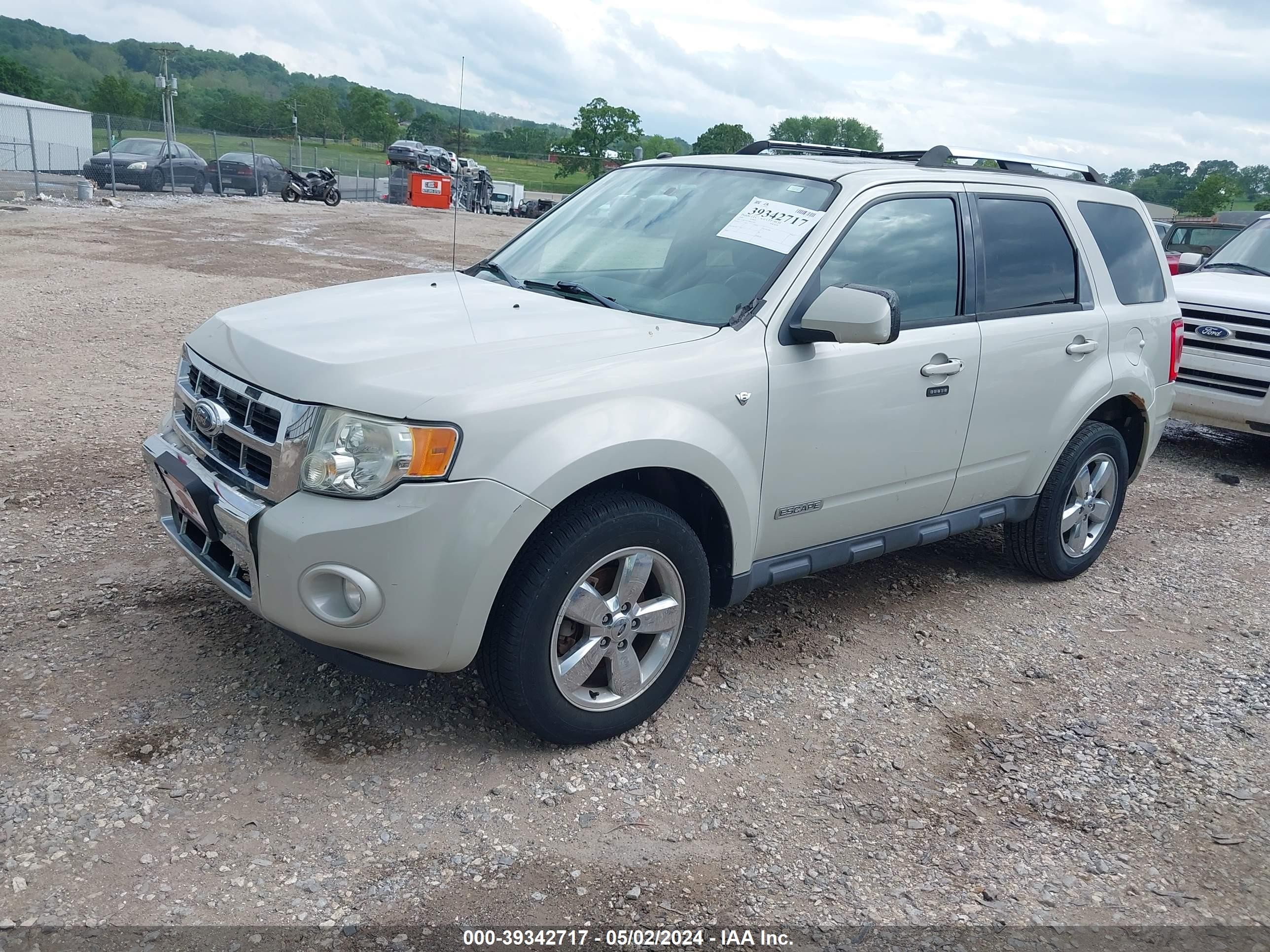 Photo 1 VIN: 1FMCU04178KE21892 - FORD ESCAPE 