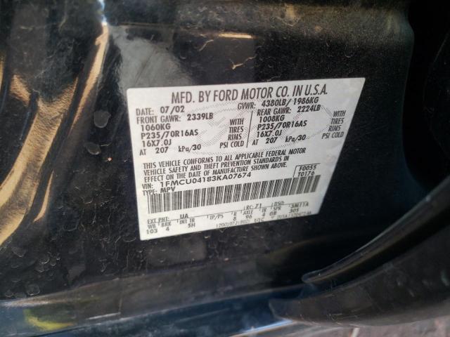 Photo 11 VIN: 1FMCU04183KA07674 - FORD ESCAPE 