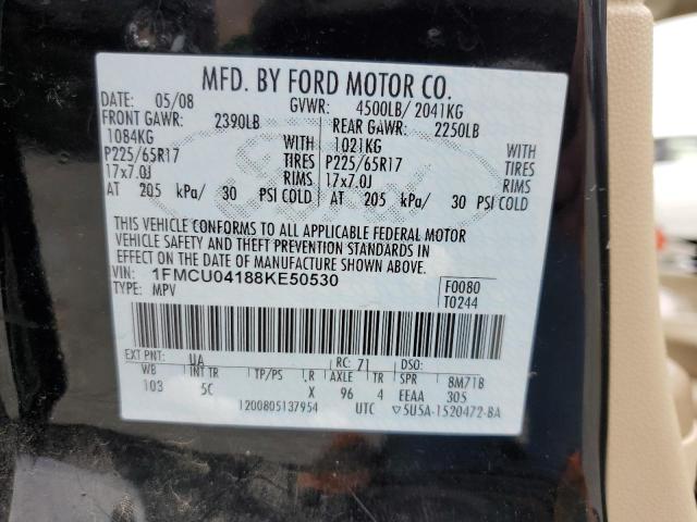 Photo 12 VIN: 1FMCU04188KE50530 - FORD ESCAPE LIM 