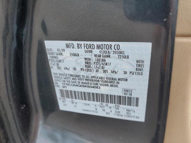 Photo 12 VIN: 1FMCU04G09KB94583 - FORD ESCAPE LIM 