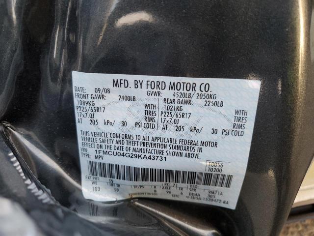 Photo 13 VIN: 1FMCU04G29KA43731 - FORD ESCAPE 