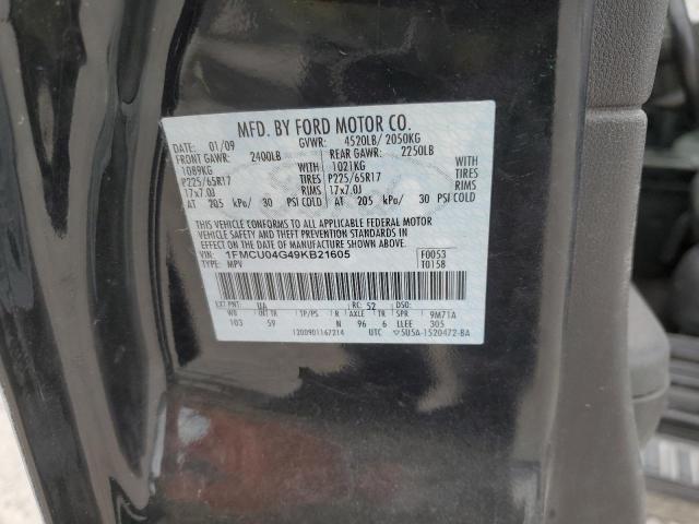 Photo 12 VIN: 1FMCU04G49KB21605 - FORD ESCAPE LIM 