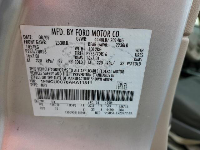 Photo 12 VIN: 1FMCU0C78AKA11811 - FORD ESCAPE XLS 