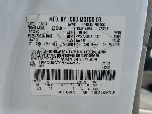 Photo 13 VIN: 1FMCU0C79BKA62932 - FORD ESCAPE 