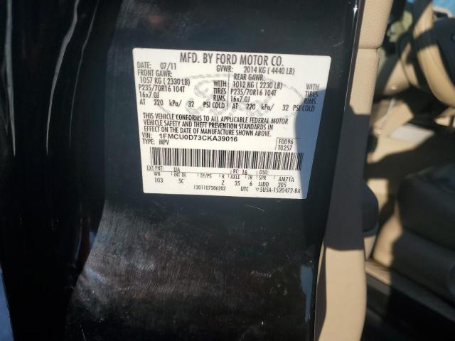 Photo 12 VIN: 1FMCU0D73CKA39016 - FORD ESCAPE XLT 