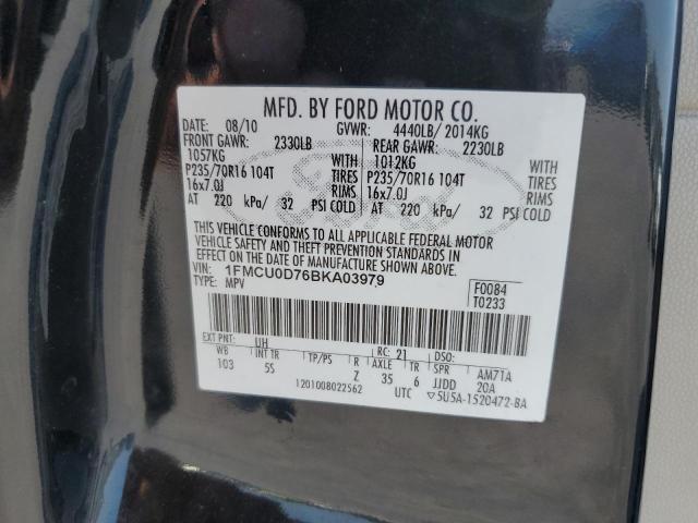 Photo 12 VIN: 1FMCU0D76BKA03979 - FORD ESCAPE 