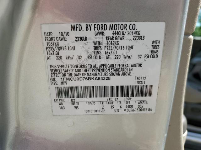 Photo 12 VIN: 1FMCU0D76BKA53328 - FORD ESCAPE 