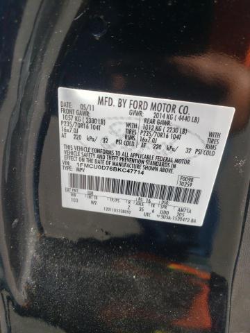 Photo 9 VIN: 1FMCU0D76BKC47714 - FORD ESCAPE XLT 