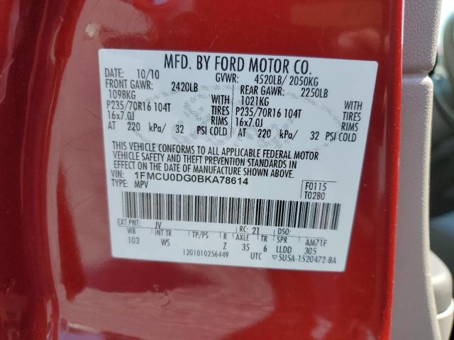 Photo 13 VIN: 1FMCU0DG0BKA78614 - FORD ESCAPE 