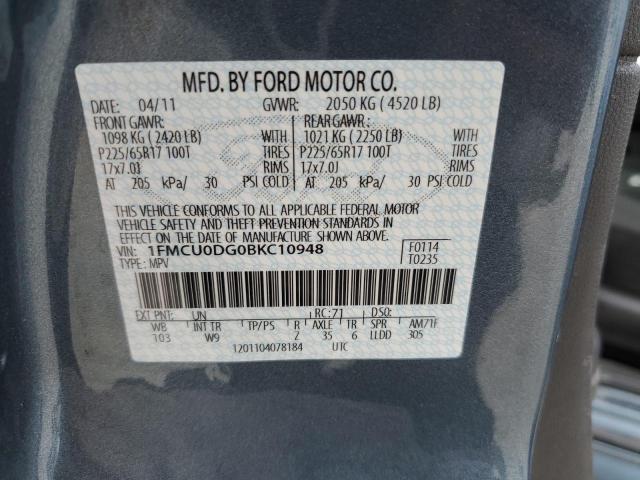 Photo 12 VIN: 1FMCU0DG0BKC10948 - FORD ESCAPE 