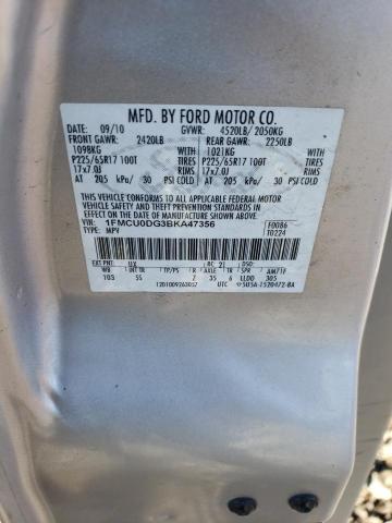 Photo 12 VIN: 1FMCU0DG3BKA47356 - FORD ESCAPE 