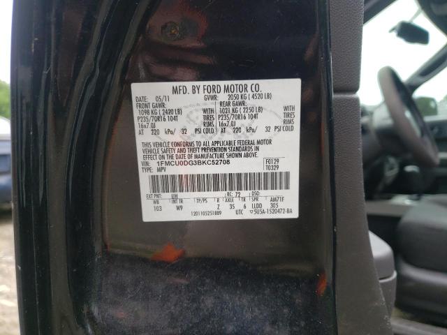 Photo 9 VIN: 1FMCU0DG3BKC52708 - FORD ESCAPE XLT 