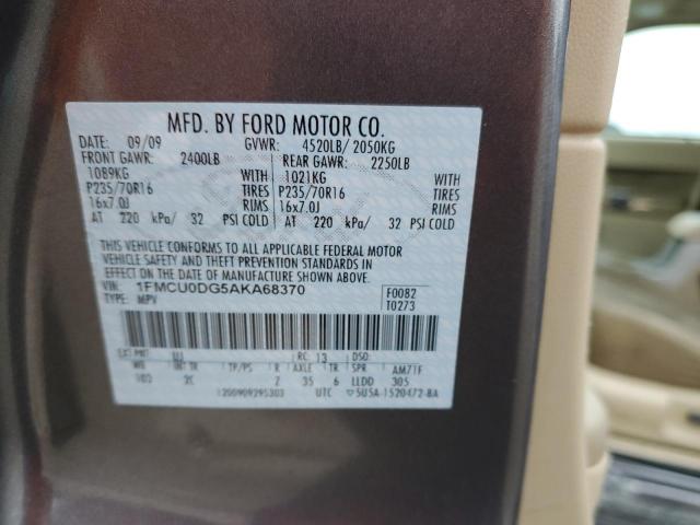 Photo 11 VIN: 1FMCU0DG5AKA68370 - FORD ESCAPE XLT 