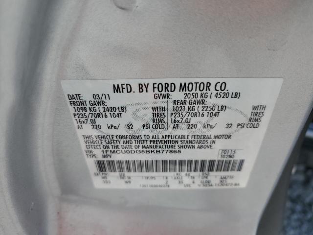 Photo 12 VIN: 1FMCU0DG5BKB77865 - FORD ESCAPE 