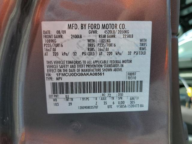 Photo 12 VIN: 1FMCU0DG9AKA08561 - FORD ESCAPE 