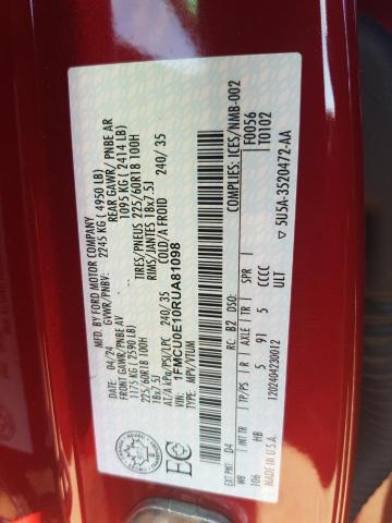 Photo 12 VIN: 1FMCU0E10RUA81098 - FORD ESCAPE 
