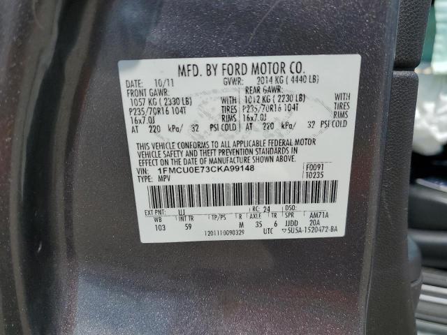 Photo 12 VIN: 1FMCU0E73CKA99148 - FORD ESCAPE LIM 