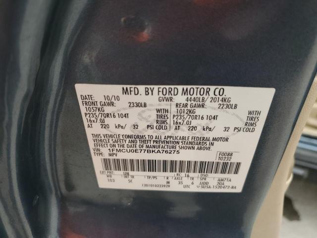 Photo 11 VIN: 1FMCU0E77BKA76275 - FORD ESCAPE 