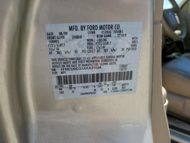 Photo 12 VIN: 1FMCU0EG1AKA31024 - FORD ESCAPE 