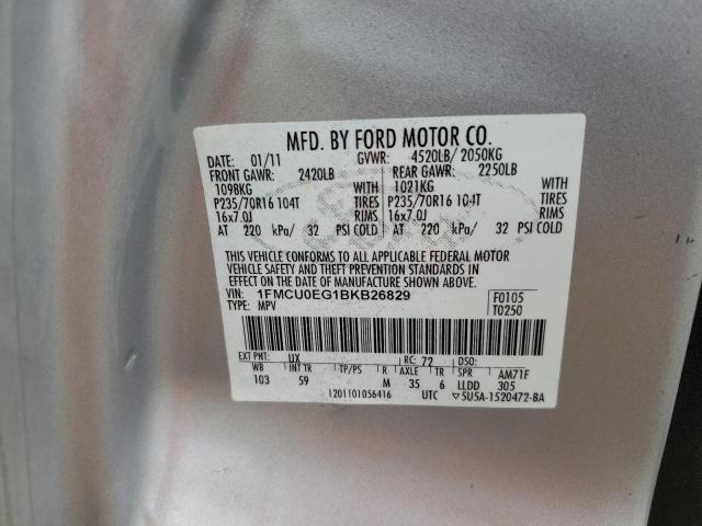 Photo 13 VIN: 1FMCU0EG1BKB26829 - FORD ESCAPE LIM 