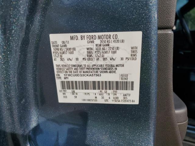 Photo 12 VIN: 1FMCU0EG3CKA57563 - FORD ESCAPE LIM 