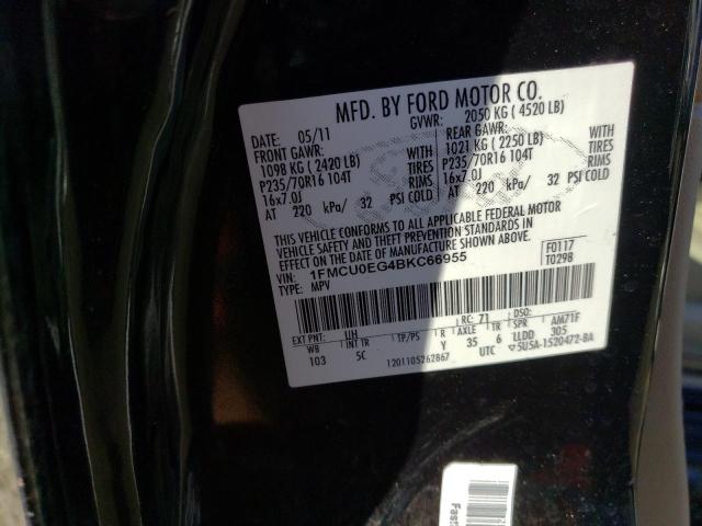 Photo 12 VIN: 1FMCU0EG4BKC66955 - FORD ESCAPE 