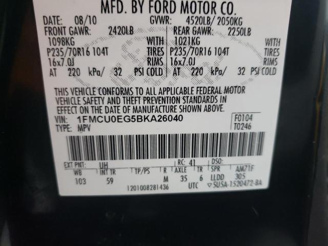 Photo 12 VIN: 1FMCU0EG5BKA26040 - FORD ESCAPE LIM 