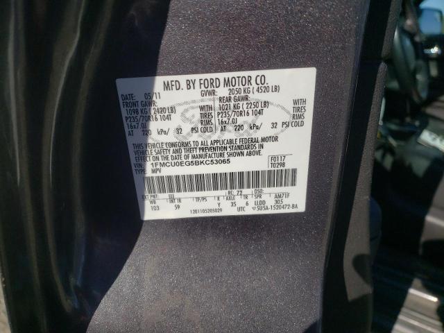 Photo 9 VIN: 1FMCU0EG5BKC53065 - FORD ESCAPE LIM 