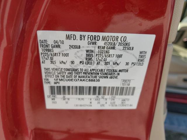 Photo 12 VIN: 1FMCU0EG7AKC88835 - FORD ESCAPE LIM 