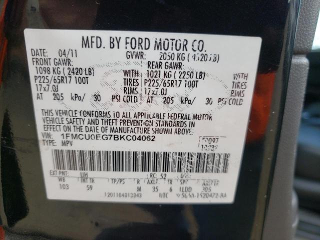 Photo 9 VIN: 1FMCU0EG7BKC04062 - FORD ESCAPE LIM 