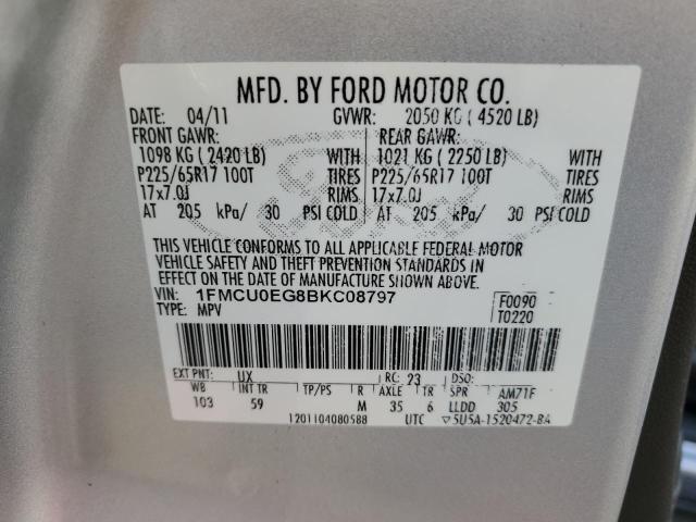 Photo 13 VIN: 1FMCU0EG8BKC08797 - FORD ESCAPE 