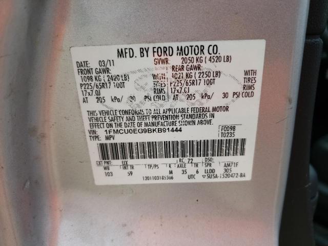 Photo 12 VIN: 1FMCU0EG9BKB91444 - FORD ESCAPE LIM 