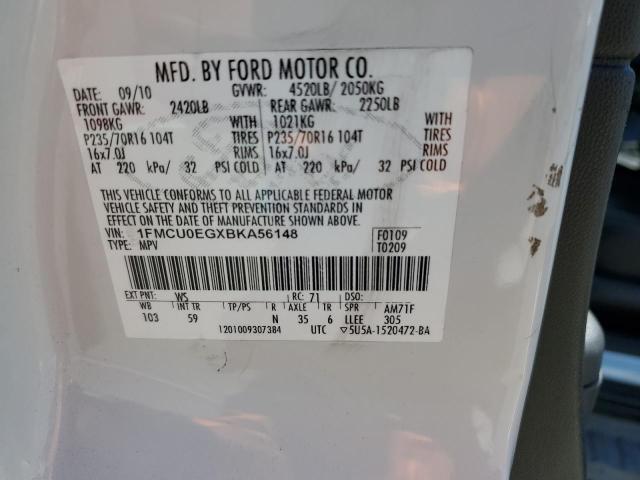 Photo 12 VIN: 1FMCU0EGXBKA56148 - FORD ESCAPE 