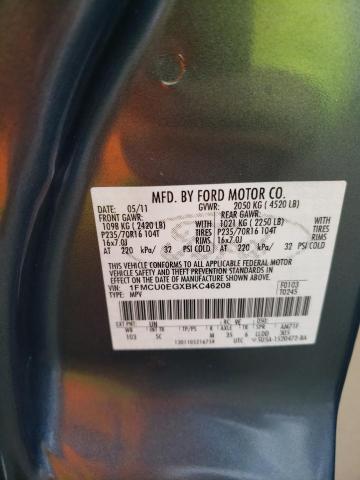 Photo 12 VIN: 1FMCU0EGXBKC46208 - FORD ESCAPE 