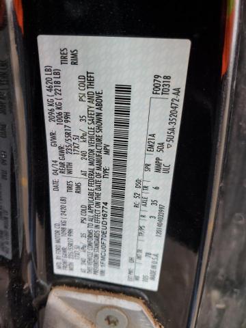 Photo 11 VIN: 1FMCU0F70EUD16774 - FORD ESCAPE 