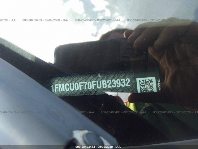 Photo 8 VIN: 1FMCU0F70FUB23932 - FORD ESCAPE 