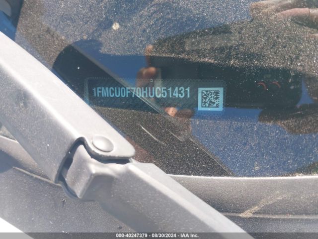 Photo 8 VIN: 1FMCU0F70HUC51431 - FORD ESCAPE 